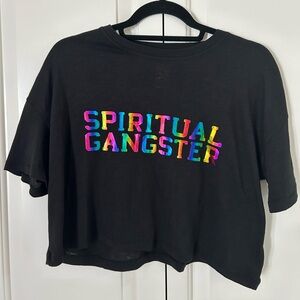 Spiritual Gangster, cropped top, size S